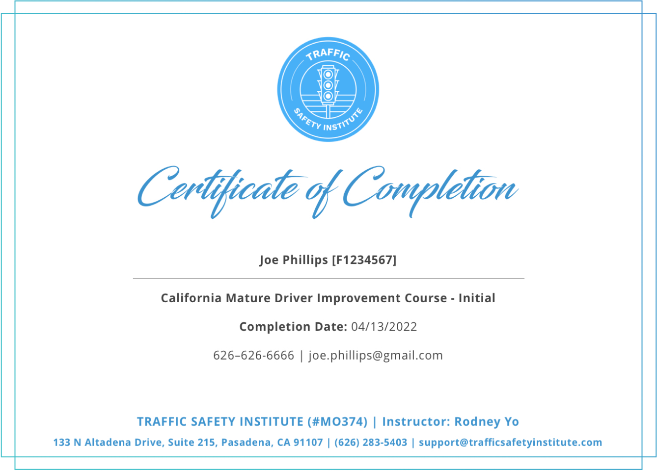 How a Mature Driver Course helped me save $249.90 on my car insurance, improved my driving skills, and made driving a safer activity for me and my family!